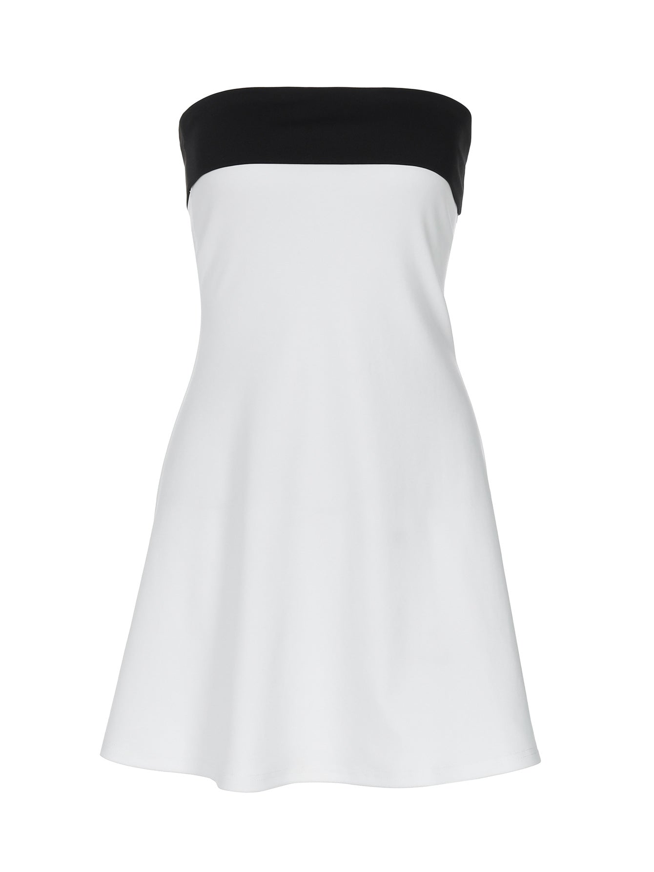 Color Block Sleeveless Bodycon Mini Dress