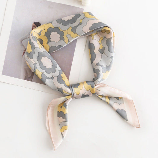 Scarvii -  Floral Square Scarf