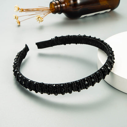 Handcrafted Beaded Headband Stylish Daily Hair Accessory