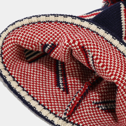 3 Pcs Winter Union Jack Scarf Hat Gloves Set