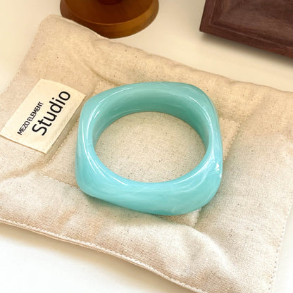 Candy Color Irregular Acrylic Bracelets
