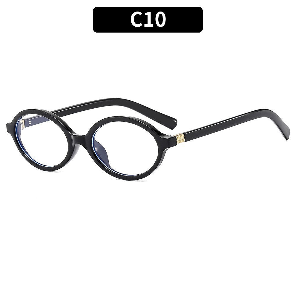 Retro Oval Sunglasses for Styling and Sun Protection