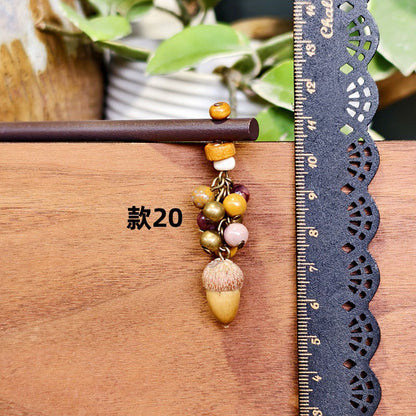 Vintage Leaf Hairpin Handmade Alloy Hair Accessories