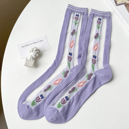 Rufia -  Floral Botanic Summer Socks