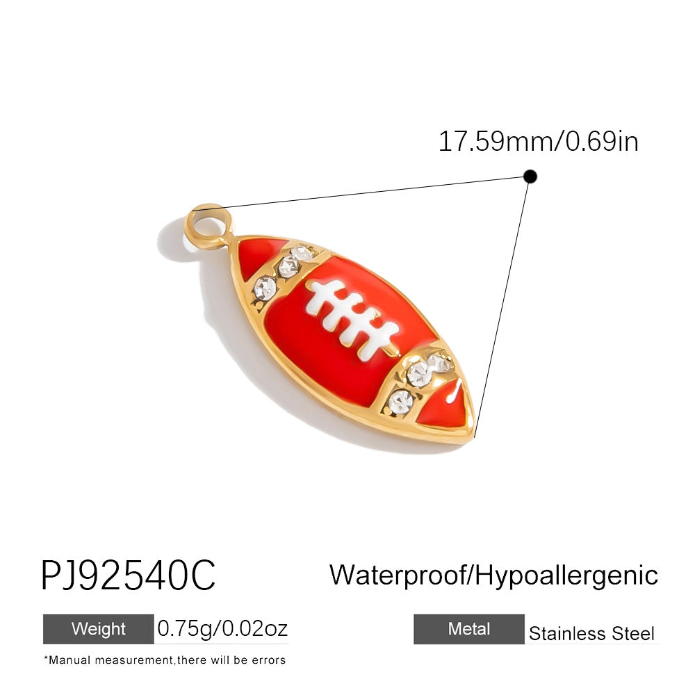 Luxury Heart-Shaped Stainless Steel DIY Jewelry Accessories Bracelet Necklace