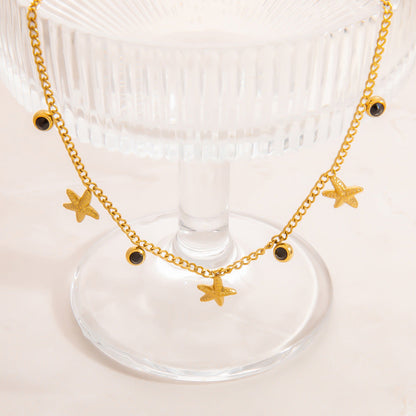 Geometric Design Stainless Steel Necklace for Women