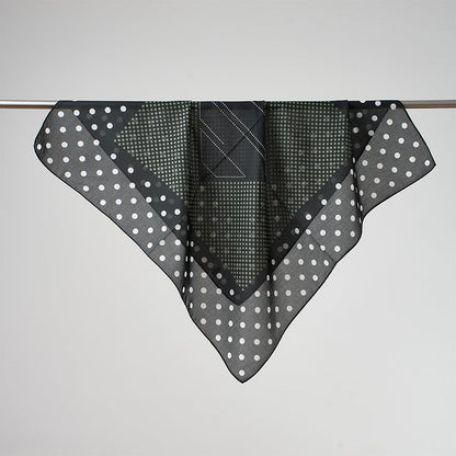 Flower Print Breathable Soft Silk Scarf