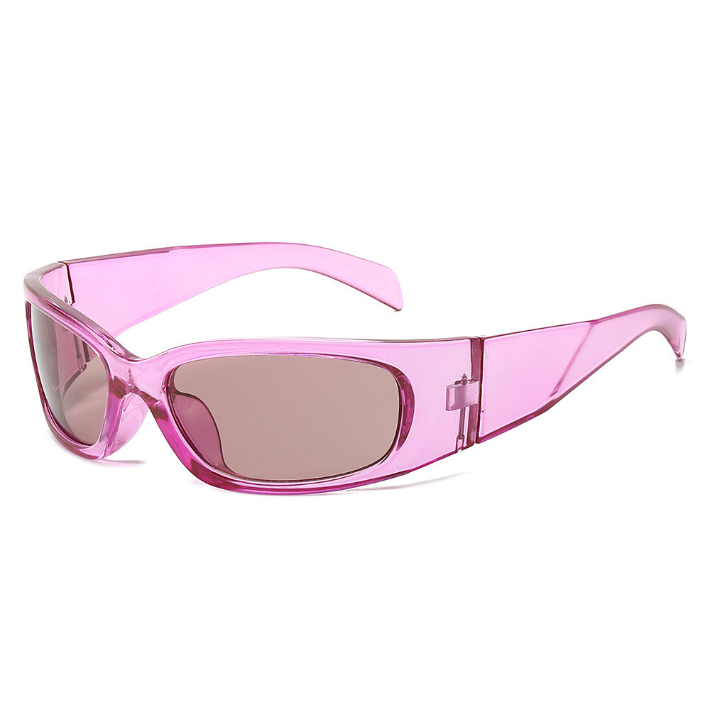 Trendy Y2K Sports Sunglasses Stylish UV400 Eyewear