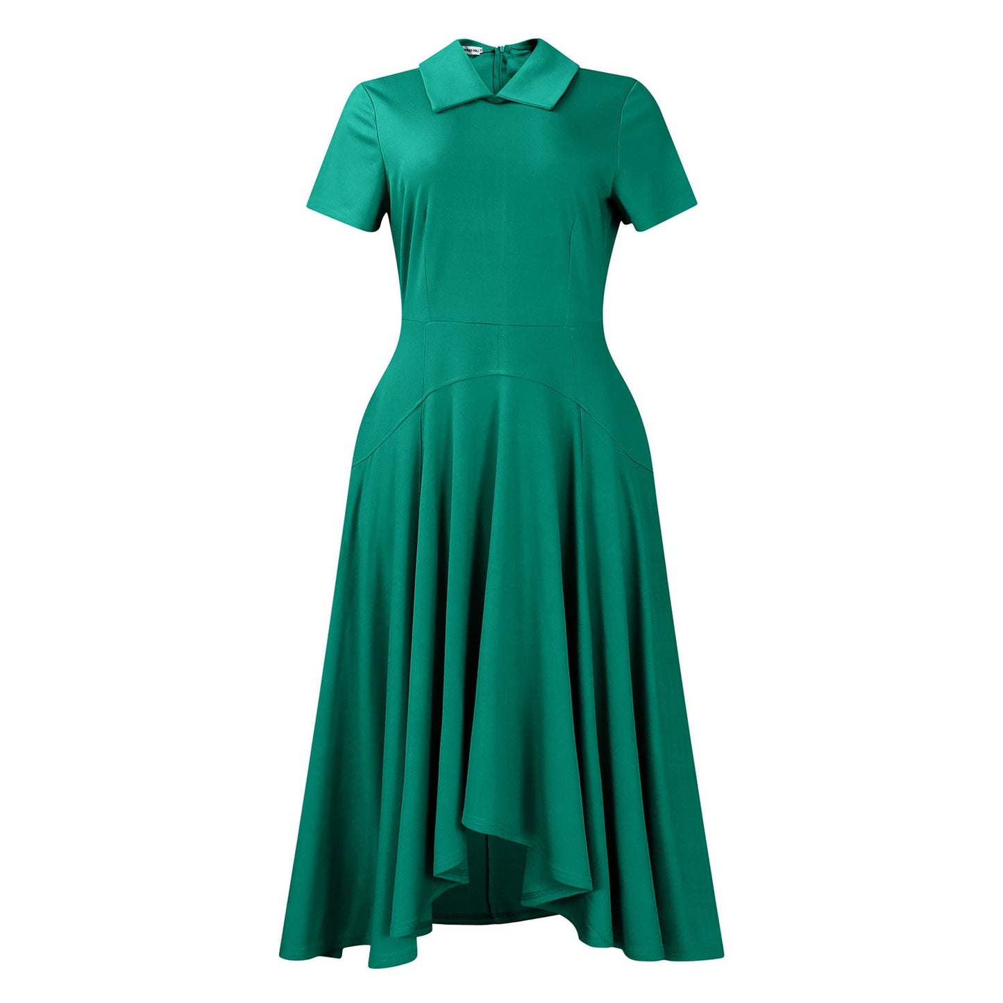 Elegant High-Waisted Maxi Dress For Evening Events