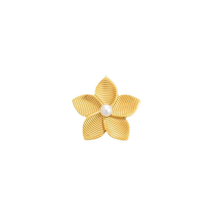 Vintage DIY 18K Gold Plated Stainless Steel Bow Star Heart Pendant