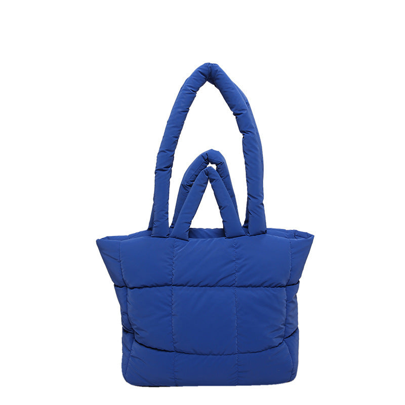 New Large Capacity Nylon Tote Bag Stylish Casual Handbag