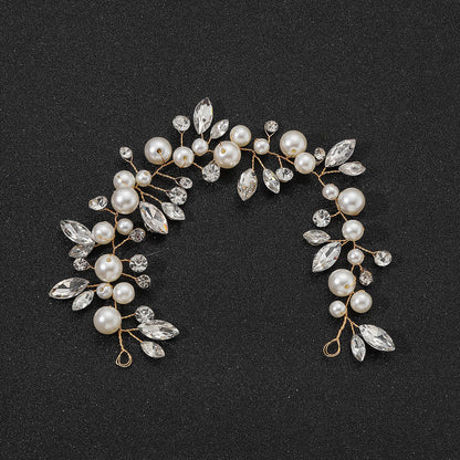 Bridal Pearl Hairband Elegant Wedding Accessory