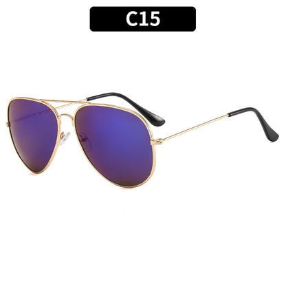 Classic Retro UV400 Men's Sunglasses with Metal Frames