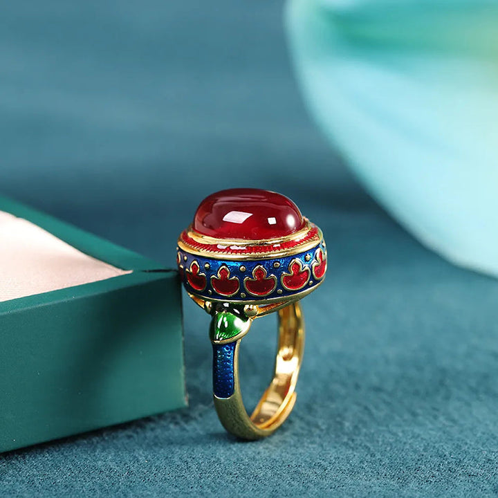 Enamel Earrings