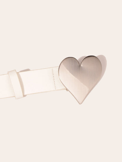 Love Shaped Punk Street Leather Belt