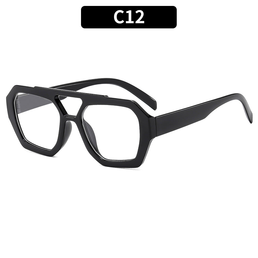 Trendy Pilot Sunglasses with UV400 Protection