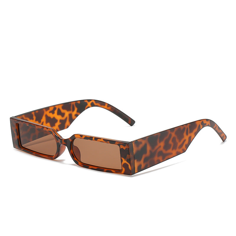 Trendy Rectangular Sunglasses for Women Fashionable Hip Hop Shades