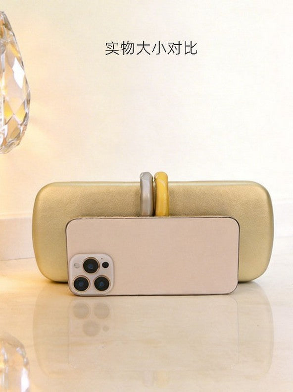 Chic Evening Clutch Bag with Chain Strap
