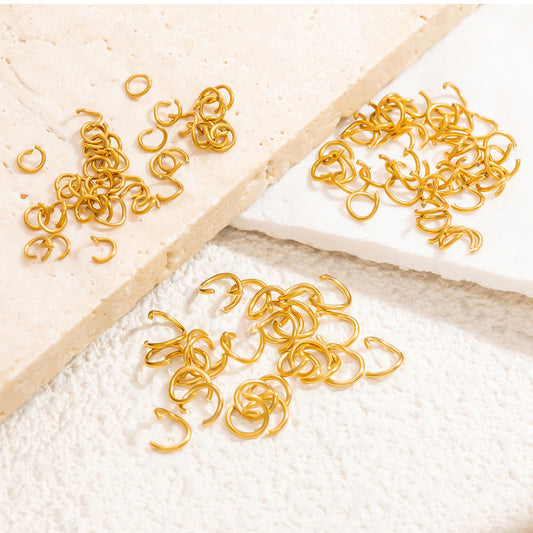 DIY Stainless Steel Open Jump Rings Jewelry Accessories