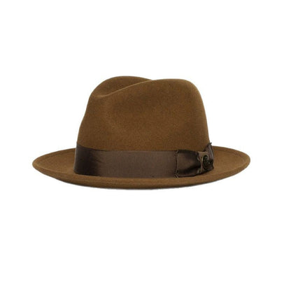Wool Felt Bowler Hat Stylish Unisex Autumn Winter Fashion
