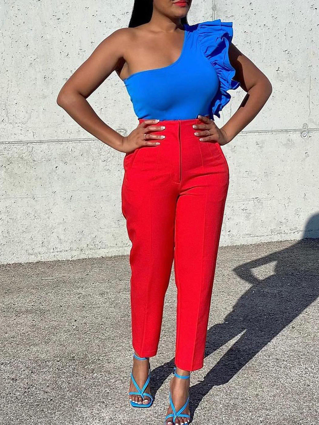 Trendy High-Waisted Trousers For Women