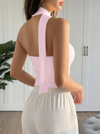 Y2K Sexy Chic Strapless Crop Top for Women