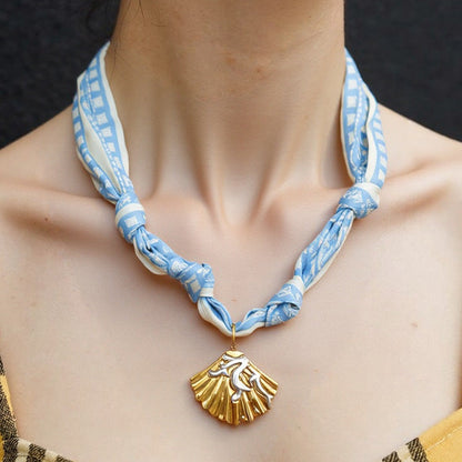 Sweetheart Floral Stainless Steel Pendant Necklace Fashionable Casual Accessories