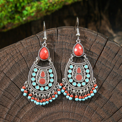 Bohemian Tassel Earrings Handmade for Travel and Vacation