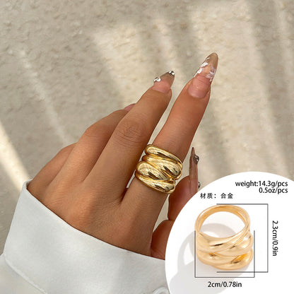 Metallic Drop Huggable Bracelet Trendy Fashion Spring Bracelet