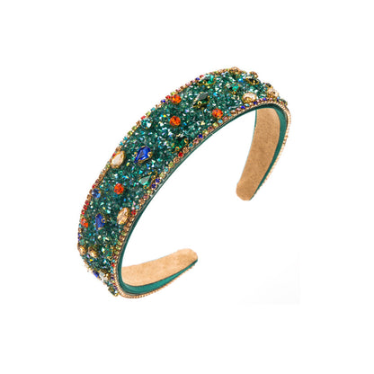 Baroque Crystal Hairband Retro Hair Accessory for Women