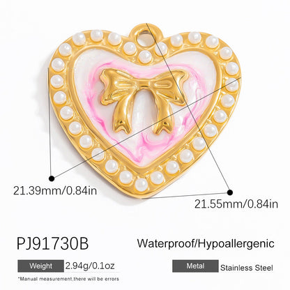 Colorful Fish DIY Pendant Jewelry Accessories Stainless Steel Retro Style