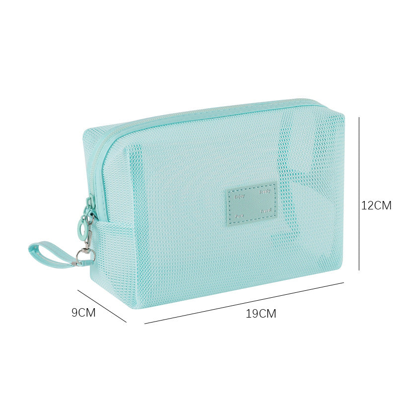 Simple Mesh Large Capacity Make Up Bags