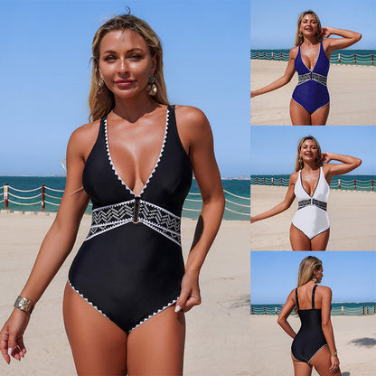 New One-Piece Swimsuit With High Elasticity