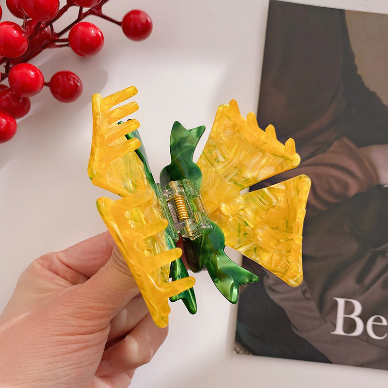 Cute Jingle Bell Christmas Tree Hair Clip