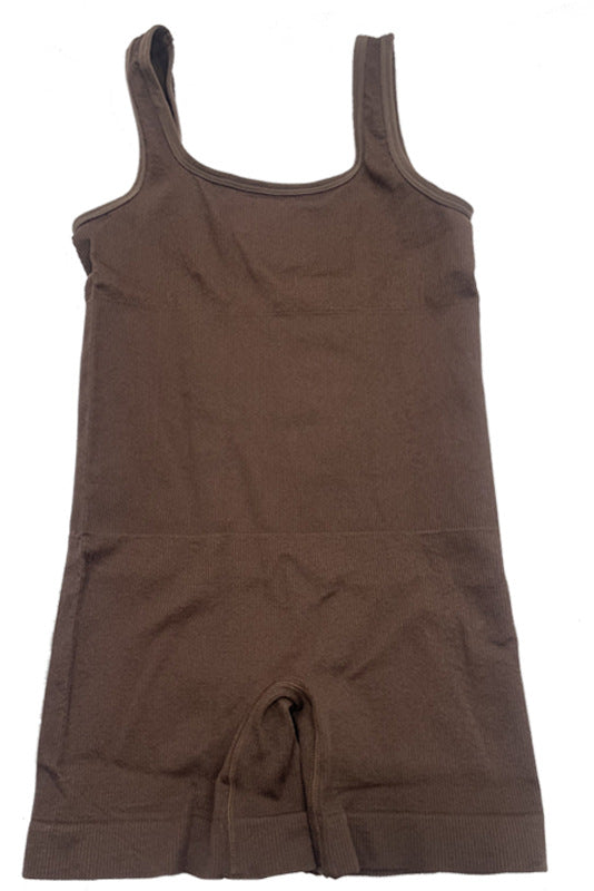 Seamless High-Waisted Bodysuit For Curvy Women