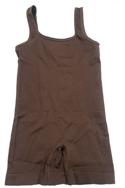 Seamless High-Waisted Bodysuit For Curvy Women