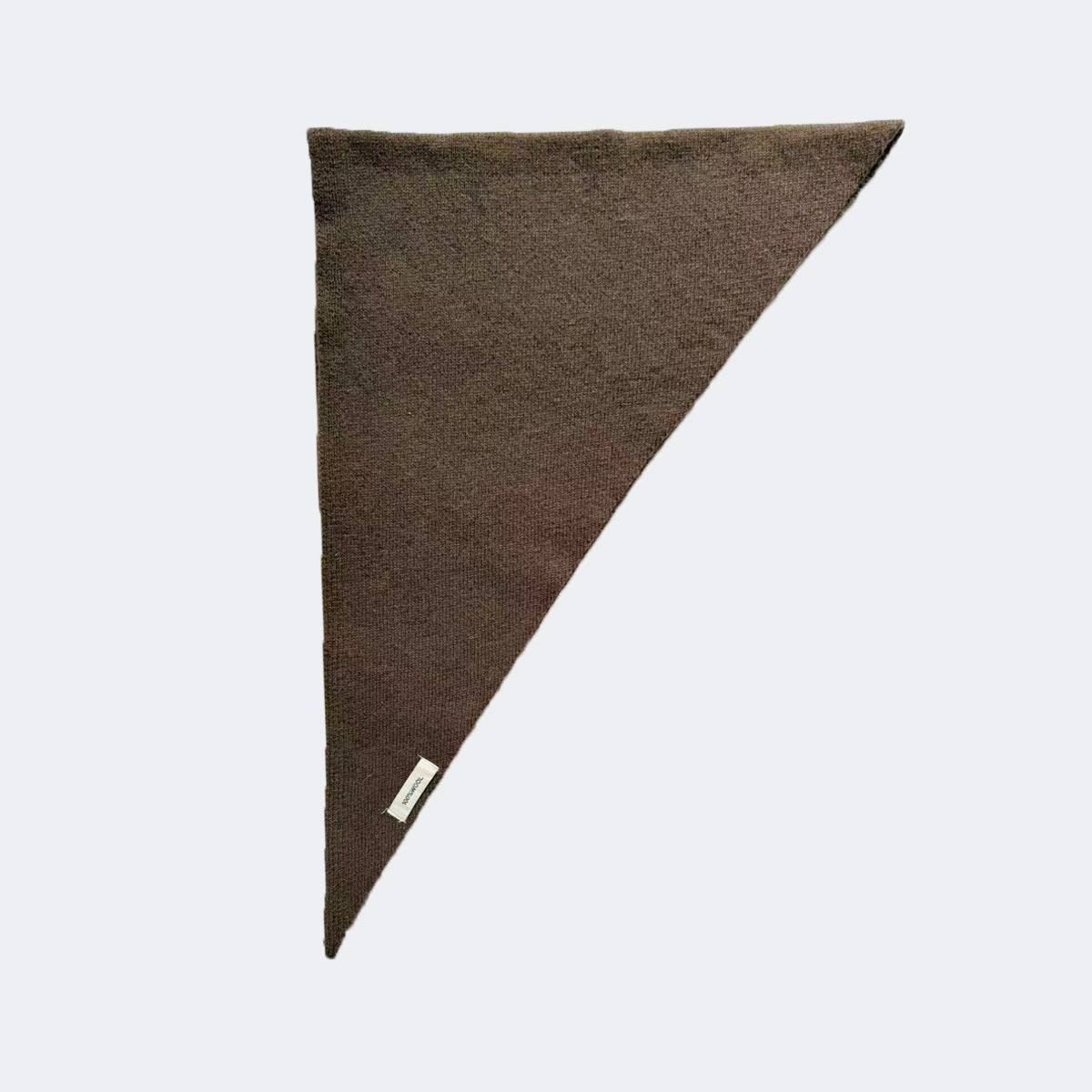 12 Color Selection 100% Wool Knitted Triangle Scarf for Women