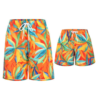 Family Beach Swimwear Set Uv Protection Swimwear