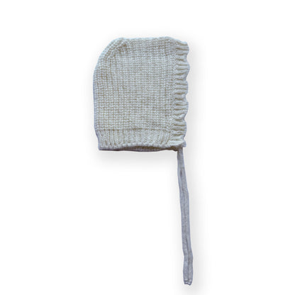 Women's Irregular Lace Knit Wool Beanie