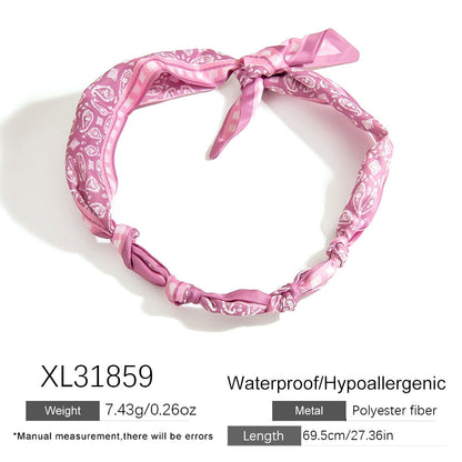 Stylish Floral Stainless Steel Necklace for Women