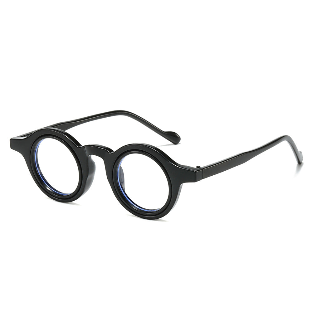 Retro Round Glasses with PC Frames for Unisex Fashion
