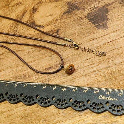 Creative Acorn Pendant Necklace Retro Style Accessories
