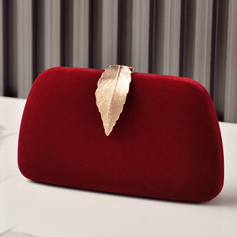 Elegant Velvet Evening Clutch Bag for Parties