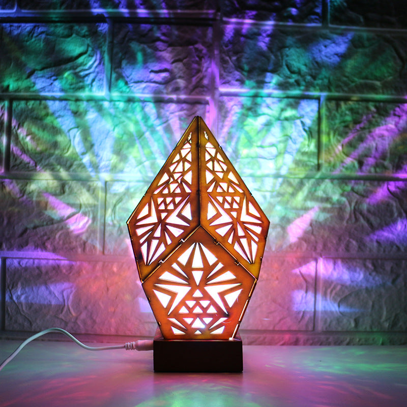 Bohemian Floor To Ceiling Mood Lights And Starry Sky Lights Led