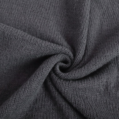 Hollow Knit T-Shirt with Bell Sleeves for Women