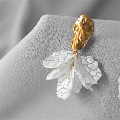 Sweet Fish Tail Stud Dangle Earrings
