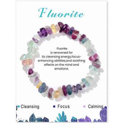Vintage Irregular Stone Beaded Bracelet