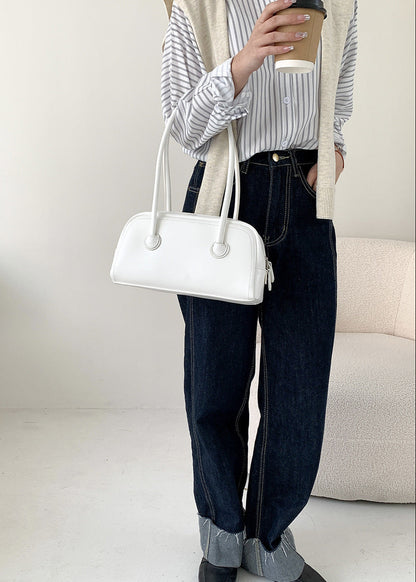 Mini Shoulder Bag Faux Leather Compact Style