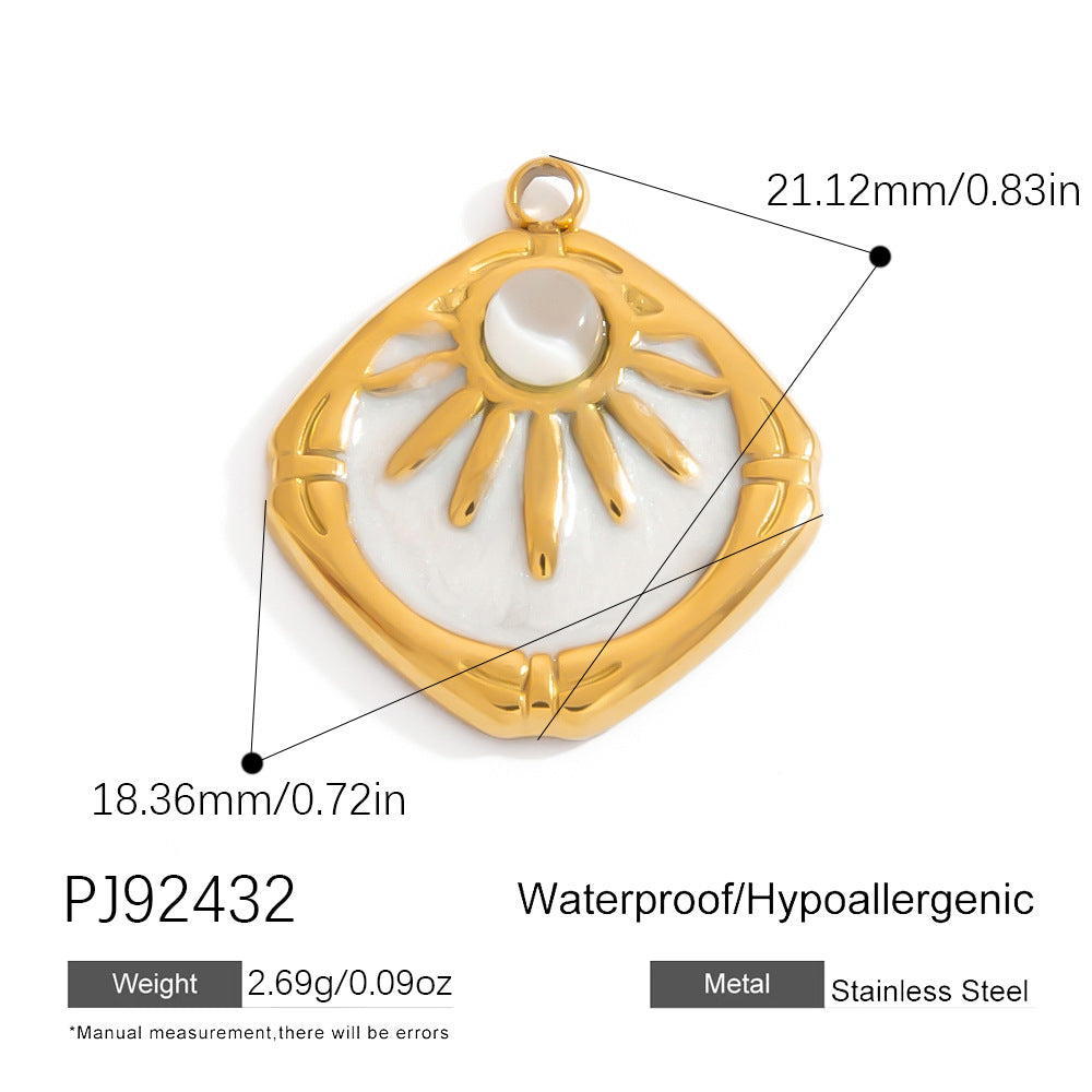 Rainbow Unicorn Stainless Steel DIY Pendant Jewelry for Bracelets and Necklaces