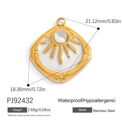 Rainbow Unicorn Stainless Steel DIY Pendant Jewelry for Bracelets and Necklaces